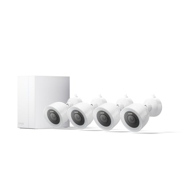 Комплект IP відеоспостереження CYVIO POE Bullet 4Kit 8MP (N2814)