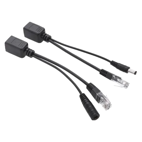 802.3at (30Вт), Black, OEM Q50 пасивний (пара) POE інжектор