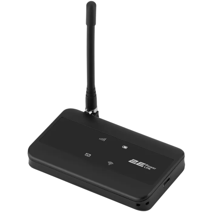 2E PowerLink (MiFi-2) LTE Wi-Fi4 1xType-C 1xCRC9 2100мА•год Мобільний маршрутизатор