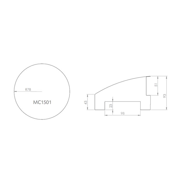 Вітрозахисна кришка Prana MC 1501