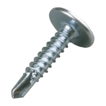 4,2 х 19 з прес-шайбою зі свердлом цинк білий (пач 200шт) Саморіз APRO