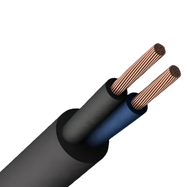 ПВСнг-нд(LS) 2х1,5 чорний (Бухта 100м) Кабель силовий