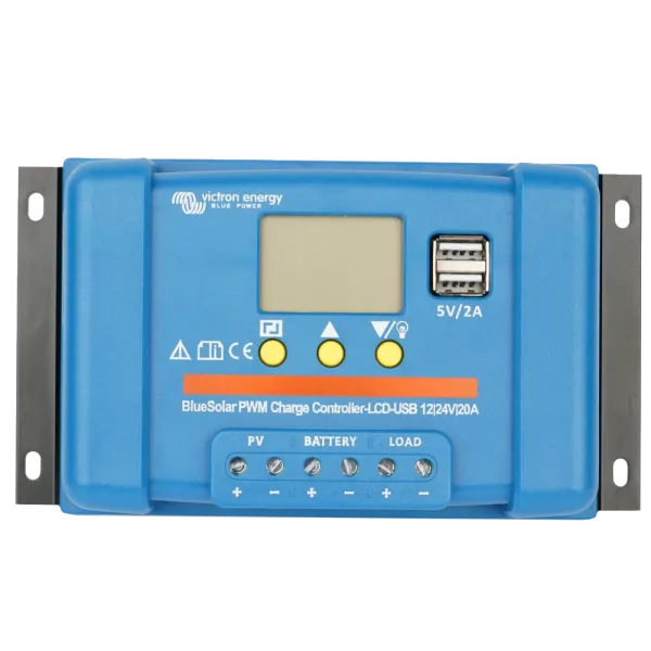 Victron Energy BlueSolar PWM-LCD&USB 12/24-20 Контролер заряду