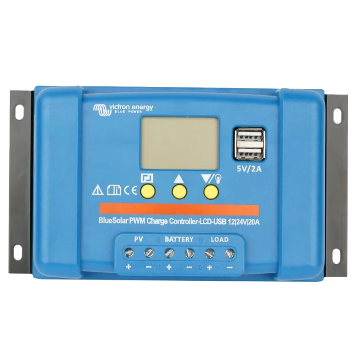 Victron Energy BlueSolar PWM-LCD&USB 12/24-20 Контролер заряду