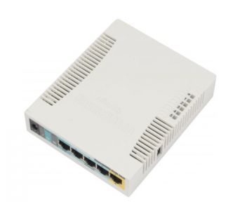 MikroTik RB951Ui-2HnD 2.4GHz Wi-Fi маршрутизатор з 5-портами Ethernet для домашнього використання