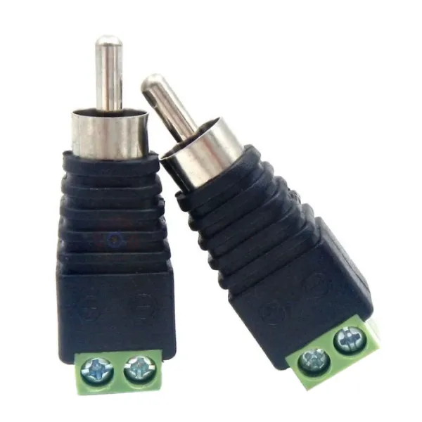 RCA Штекер з клемної колодкою