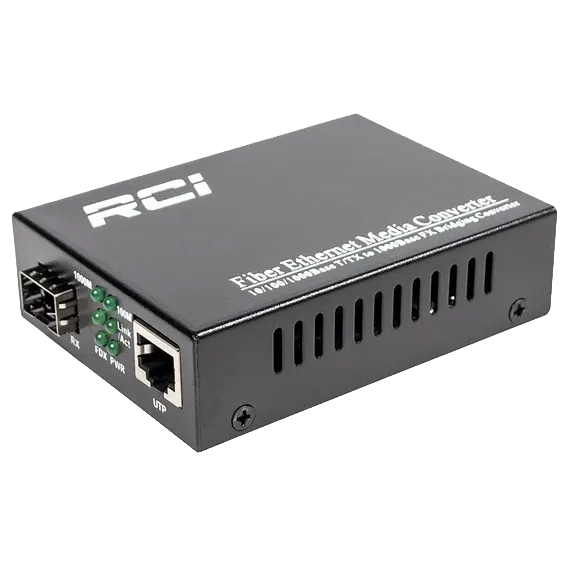 RCI300S-G 10/100/1000Base-TX SFP слот Медіаконвертер RCI
