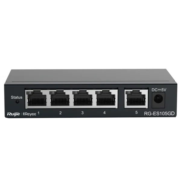 Ruijie Reyee RG-ES105GD Комутатор 5 портів некерований