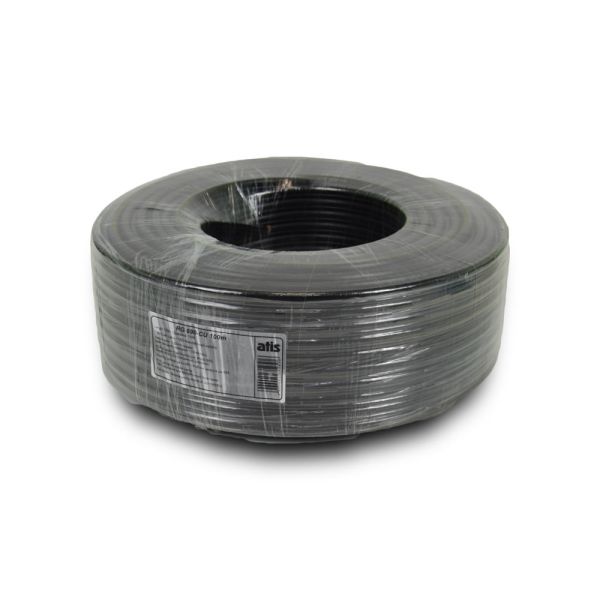 Кабель коаксіальний RG690-Cu+2*0.5 PE, зовнішній комбінований, бухта 100 м