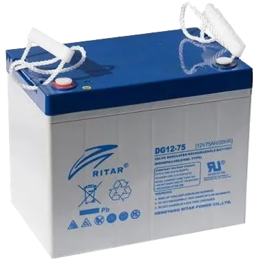 RITAR DG12-75 12V 75Ah Аккумуляторная батарея
