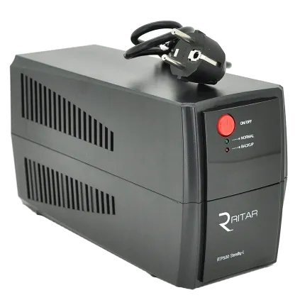 Ritar RTP500 Standby-L 500ВA Джерело безперебійного живлення