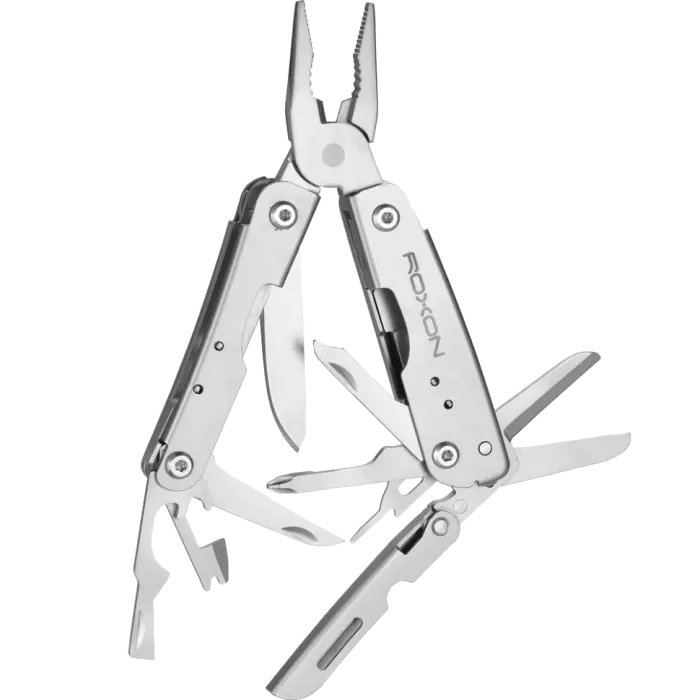 Roxon M2 Міні мультитул зі змінними бітами, сірий