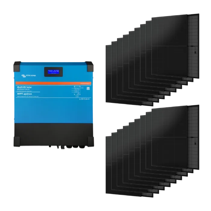 Victron Energy Multi RS Solar 48/6000/100-450/80 + AIKO A445-MAH54Mb 5.3 кВт Система автономного живлення однофазна