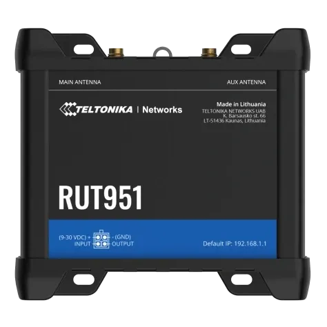 Teltonika RUT951 з 4G LTE, Wi-Fi Промисловий стільниковий маршрутизатор
