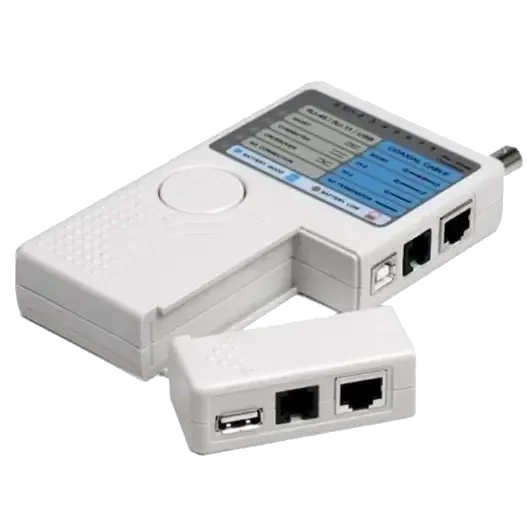 Hypernet RX-1000 Тестер кабелю RJ-45, RJ-12,USB, BNC