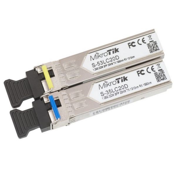 Модуль SFP MikroTik S-3553LC20D пара