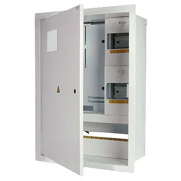 E.NEXT e.mbox.stand.w.f3.24.z Шафа металевий, під 3-ф. лічильник, 24 мод., що вбудовується, з замком