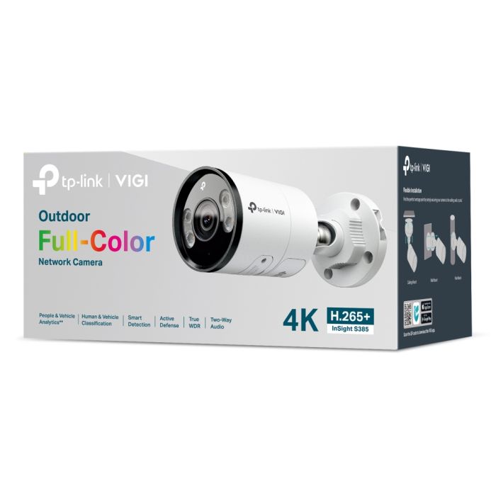 IP-камера 4 Мп TP-Link InSight S345 (2.8 мм) VIGI Full-Color для системи відеонагляду