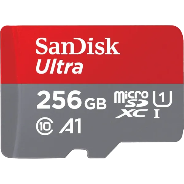 SANDISK 256GB Ultra microSDHC UHS-I Card A1 Class 10 Карта пам’яті