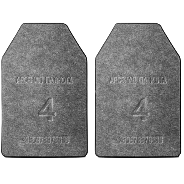 4 клас «SAPI Екстра Мала БЗ» (2шт.) 2.3 кг Комплект бронеплит