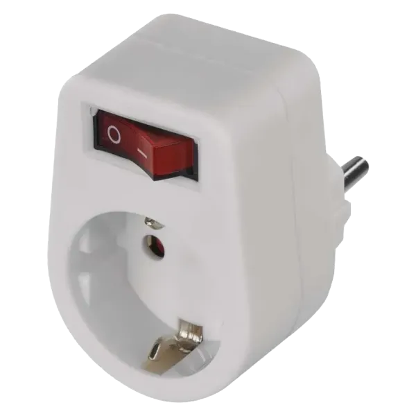 EMOS P00262 Адаптер з вимикачем