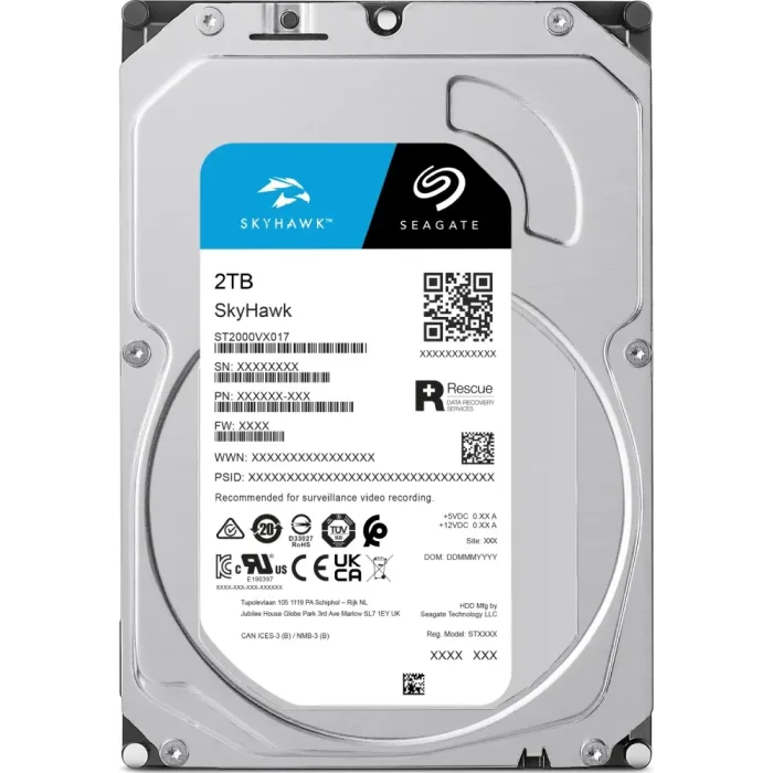 Seagate SkyHawk ST2000VX017 2Тб Жорсткий диск внутрішній