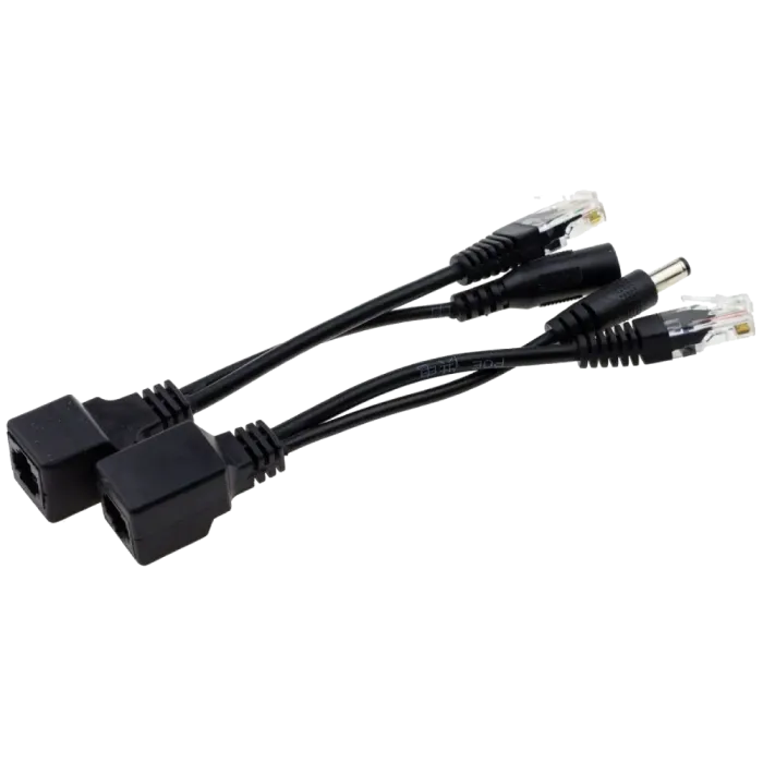 SEVEN P-731 PoE SET black Адаптер