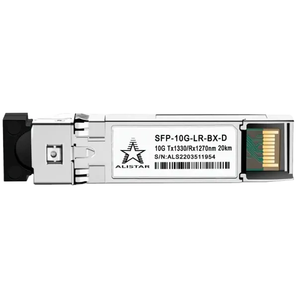 ALISTAR SFP-10G-LR-BX-D SFP+ 10G BASE-BX 1SM WDM LC 20KM TX1330/RX1270nm DOM Модуль