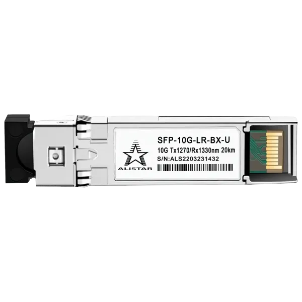 ALISTAR SFP-10G-LR-BX-U SFP+ 10G BASE-BX 1SM WDM LC 20KM TX1270/RX1330nm DOM Модуль