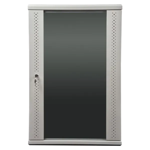 EServer 21U 600х600х1036 скло, сіра Шафа