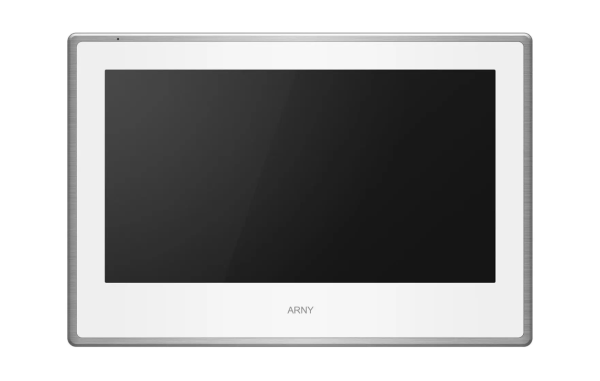 Відеодомофон ARNY AVD-750 2Мп 7'' IPS, White + Silver