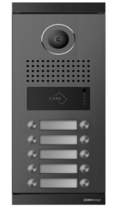 Відеопанель 10-абонентська з Mifare-зчитувачем Commax DRC-10ML/RF1
