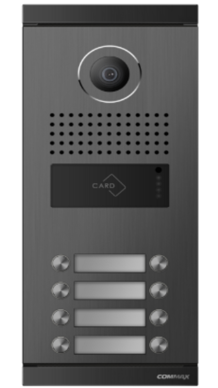 Відеопанель 8-абонентська з Mifare-зчитувачем Commax DRC-8ML/RF1