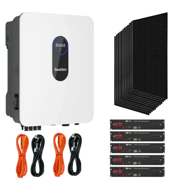 SWATTEN + Dyness Автономна система живлення 1 фаза 6кВт 12кВт • год СП 9,4 кВт
