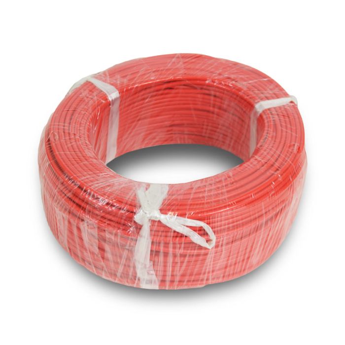 Силіконовий кабель Silicone wire 12AWG red багатожильний гнучкий (1 метр)