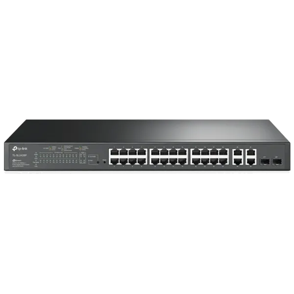 TP-Link TL-SL2428P PoE+ Комутатор 24 порти керований