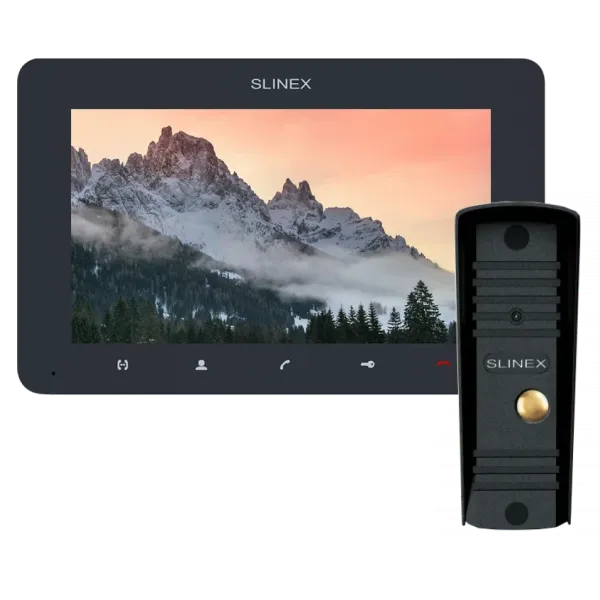 SM-07MHD графіт + панель ML-16HD чорний Комплект Slinex