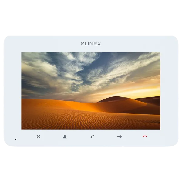 SM-07MHD 7”дюймів (white) Відеодомофон Slinex