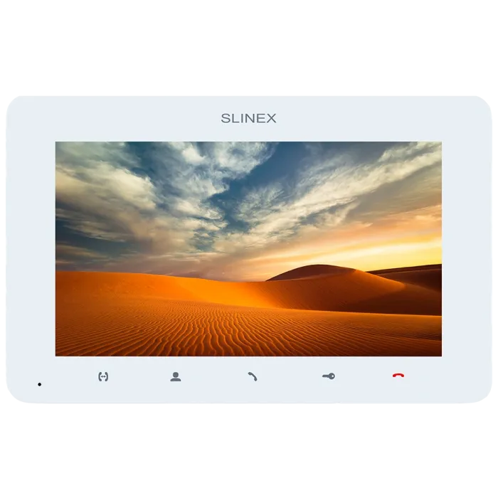 SM-07MN (white) Відеодомофон 7" Slinex