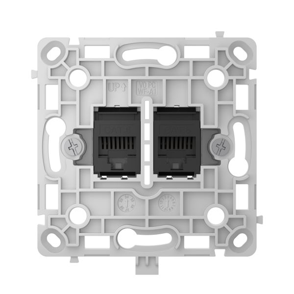 Механізм розетки Ajax OutletCore (LAN) Black (128846.165.BL)