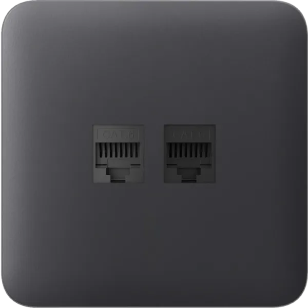 Ajax SoloCover (LAN) graphite Фронтальна панель