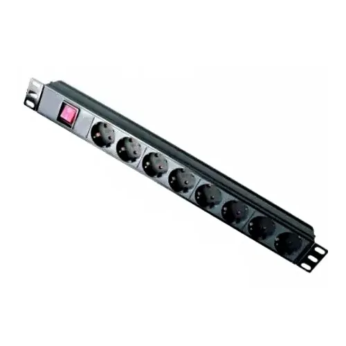 SPP8-WC Фільтр 8 розеток без кабелю 19 '' з вимикачем