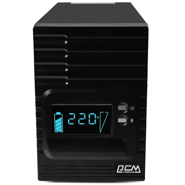 Powercom SPT-1000-II LCD IEC Джерело безперебійного живлення
