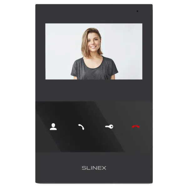 SQ-04M 4" дюйми (black) Відеодомофон Slinex