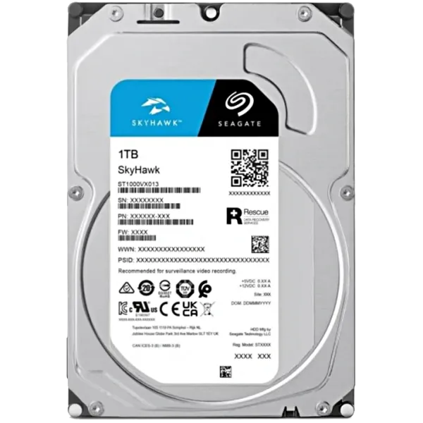 Seagate SkyHawk ST1000VX013 1Тб Жорсткий диск внутрішній