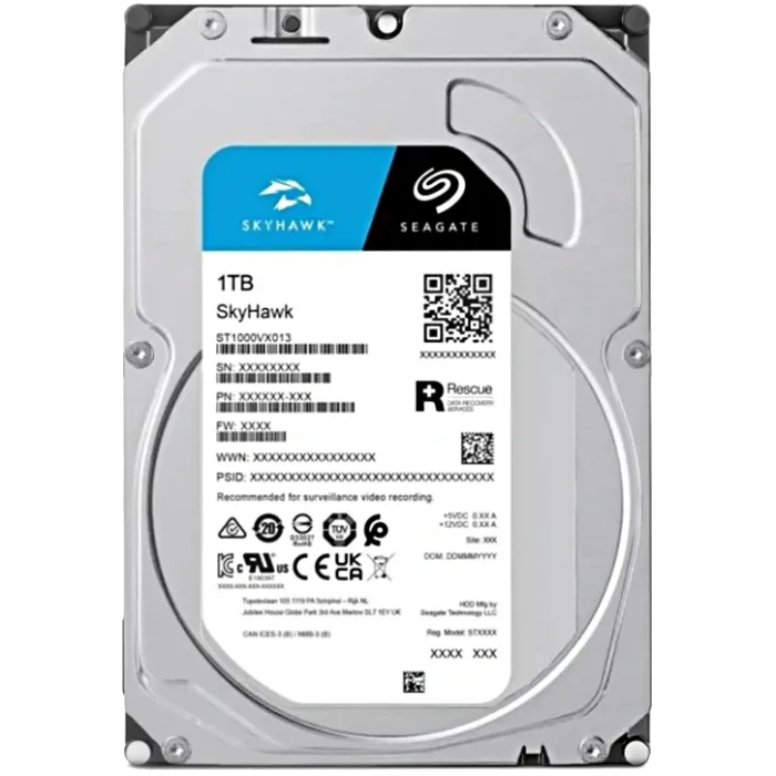 Seagate SkyHawk ST1000VX013 1Тб Жорсткий диск внутрішній