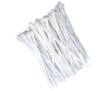 Courbi 2,5x120 мм стяжки білі