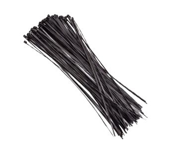 Courbi 2,5x200 мм стяжки чорні