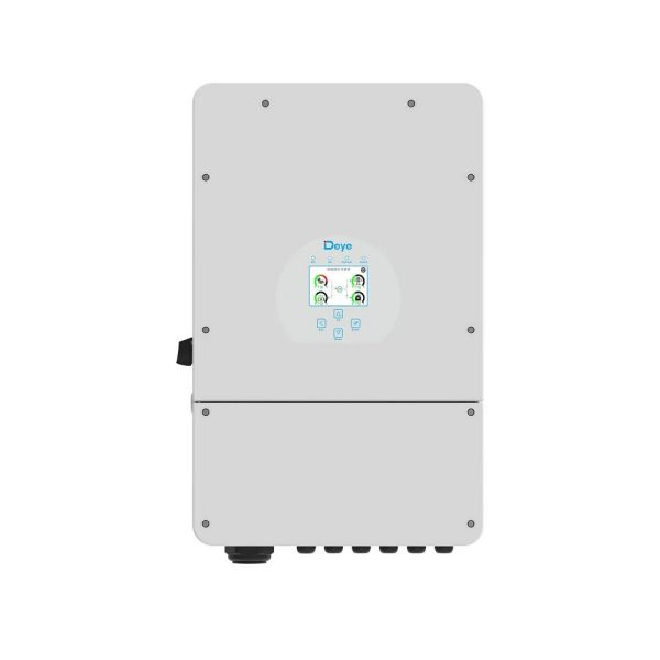 Інвертор Deye SUN-08K-SG01LP1-EU WiFi (8 kW, 1 фаза, 2 MPPT, LV) гібридний однофазний чиста синусоїда