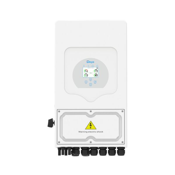 Інвертор Deye SUN-08K-SG05LP1-EU WiFi (8 kW, 1 фаза, 2 MPPT, LV) гібридний однофазний чиста синусоїда